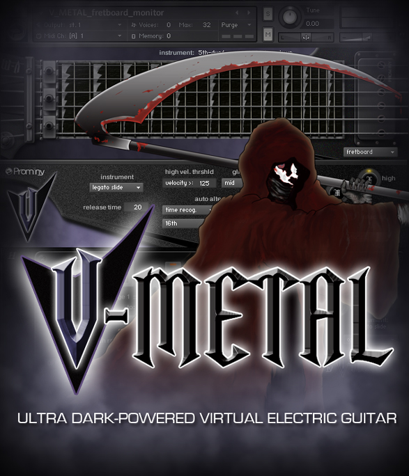 死神金属吉他 Prominy V-Metal Guitar KONTAKT