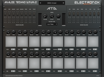 Electronik Sound Lab Analog Techno Drums v1.2.0 MAC/WiN